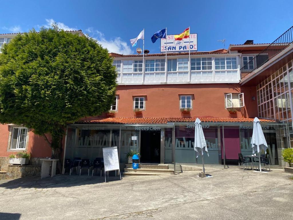 Hotel San Paio 圣地亚哥－德孔波斯特拉 外观 照片